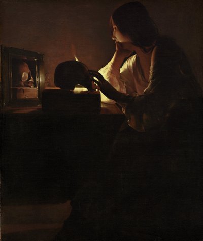 Die reuige Magdalena von Georges de La Tour